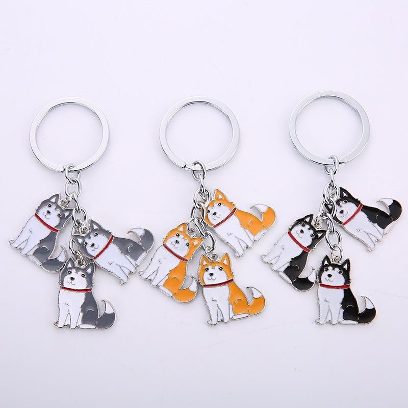 Wholesale Zinc Alloy Pet Dog Car Key Ring